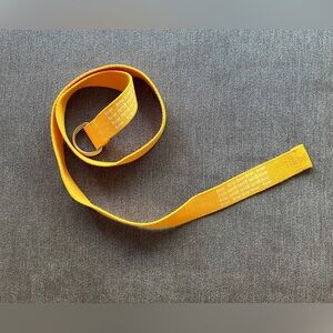 SIMONS Yellow cotton belt